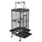 New Large Play Top Bird Cage for African Grey by Best Choice Products